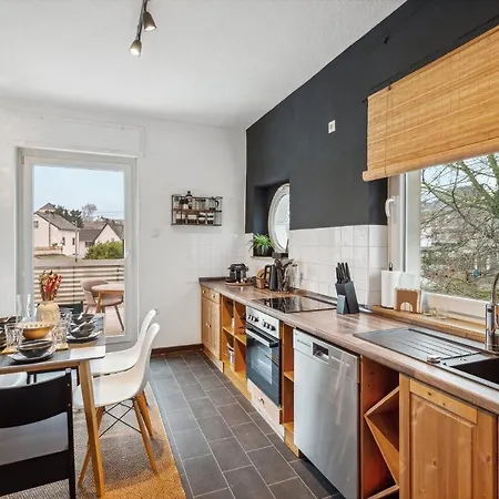 شقة Ddhomes 4 Raum 7 Betten Mit Terrasse Naehe Am Rhein *